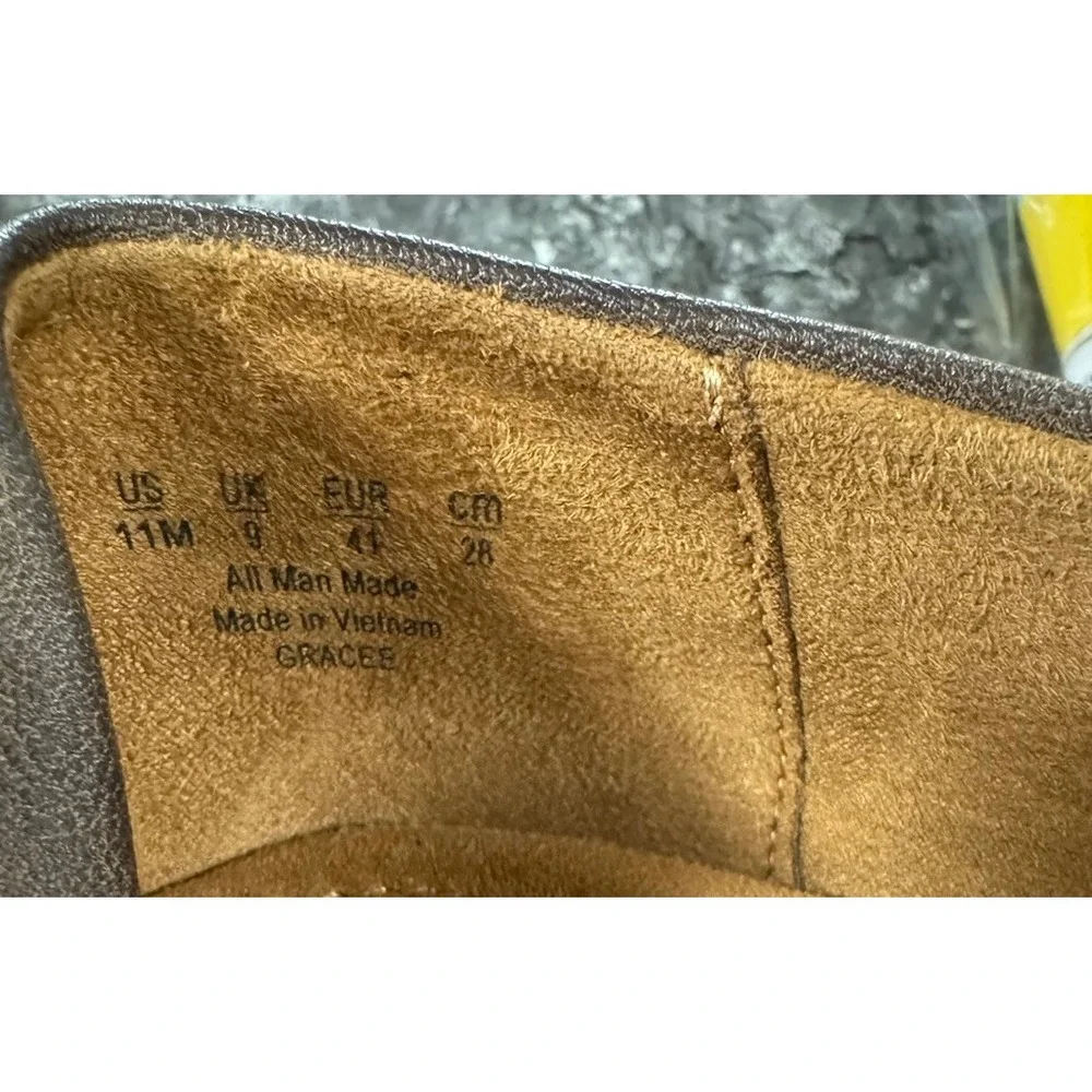 Natural Soul by Naturalizer Womens‎ Gracee All-Thru Comfort loafers Brown Sz 11M